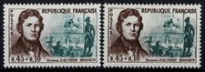 FRANCE STAMP YVERT N° 1299 "HONORE DAUMIER VARIETE DE COULEUR " NEUF xx TTB