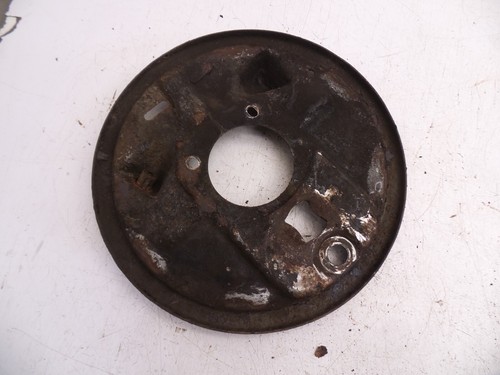 82-92 Camaro Firebird Original Rear Drum Brake Backing Plate Plates Dust Shields - Picture 7 of 19