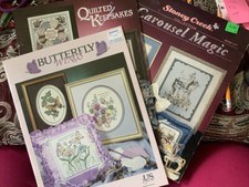 Three Stoney Creek Cross Stitch Pattern Books