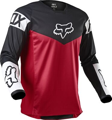 Fox 180 REVN Motocross Trikot flammenrot 2XLarge XXL