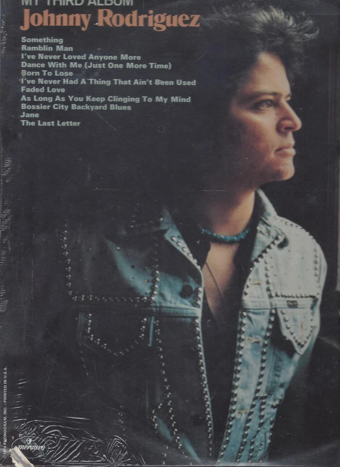 JOHNNY RODRIGUEZ MY THIRD ALBUM Faded Love The Last Letter NEW CUTOUT VINYL LP - Image 3 of 4