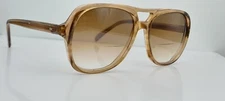 Vintage Clearvision Forman-204 Brown Translucent Pilot Sunglasses FRAMES ONLY
