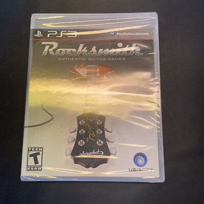 Rocksmith (Sony PlayStation 3, 2011) Sealed Unopened NEW PS3