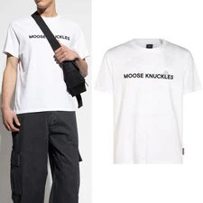Moose Knuckles Conway Short Sleeve T-Shirt 25SS 132363151