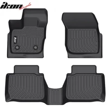 Fits 17-20 Ford Fusion & Lincoln MKZ All Weather 3D TPE Floor Mats Liner Carpets