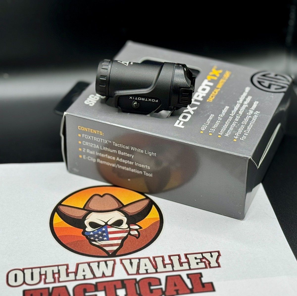 SIG SAUER FOXTROT1X Weapon Mounted Light - SOF12001 for sale