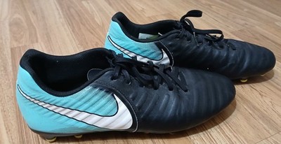Nike Tiempo Legacy III FG Soccer Cleats  US 11 UK 9 EUR 44 Blue Turquoise Aqua