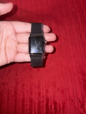 Apple Watch Series 3 38mm Space Gray Unpaired Black Band 
