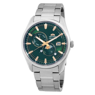 Orient Contemporary Stretto Day-Night Automatic Green Dial Men's Watch