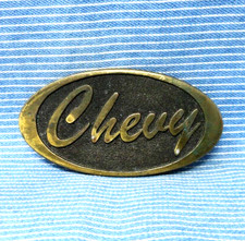 Chevy Emblem Belt Buckle Chevrolet Promo Trucks Cars Hot Rod Vintage 70s .GTA595