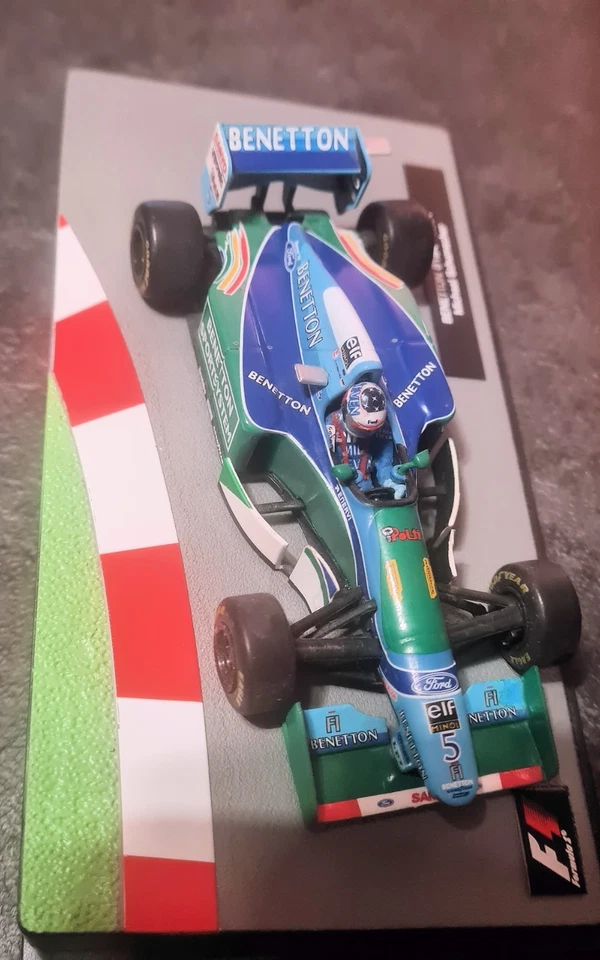 Modellino F1 1:43 Benetton B194 1994 - Michael Shumacher F1 Collection Custom - Immagine 3 di 4