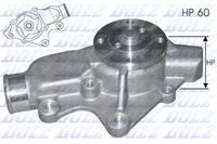 Wasserpumpe MotorküHlung Dolz J202 FüR Jeep Cherokee Zj Xj Zg 1 4X4