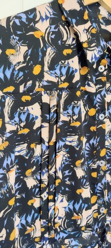 Paul Smith Shirt Dress UK 16 Eu 48 Floral Midi - Picture 8 of 11