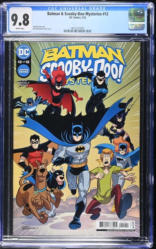 BATMAN & SCOOBY-DOO MYSTERIES (2021 DC) #12 CGC 9.8 DARIO BRIZUELA COVER & ART