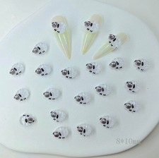 Funny Fluffy Sheep, Animal Themed 3D Nail Art Charms, Mini Cabochon