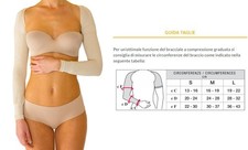 Solidea Maniche NOISETTE lunghe SILVER WAVE SLIMMING SLEEVES 15/21 mmHg Art. 043
