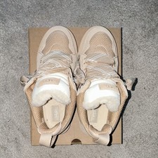 UGG Lowmel Sand Beige Faux Fur Lined Lace-Up ...