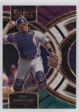 2024 Panini Select Premier Level Tri-Color Prizm Ivan Rodriguez #74 HOF 16wc