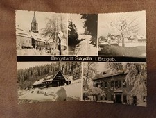 AK Sayda Winter Urlaub DDR Ferien Heim Olbernhau Stollberg  Oelsnitz Seiffen