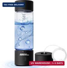 Hydrogen Water Bottle Generator 2500ppb Portable Water Ionizer Machine With Spe
