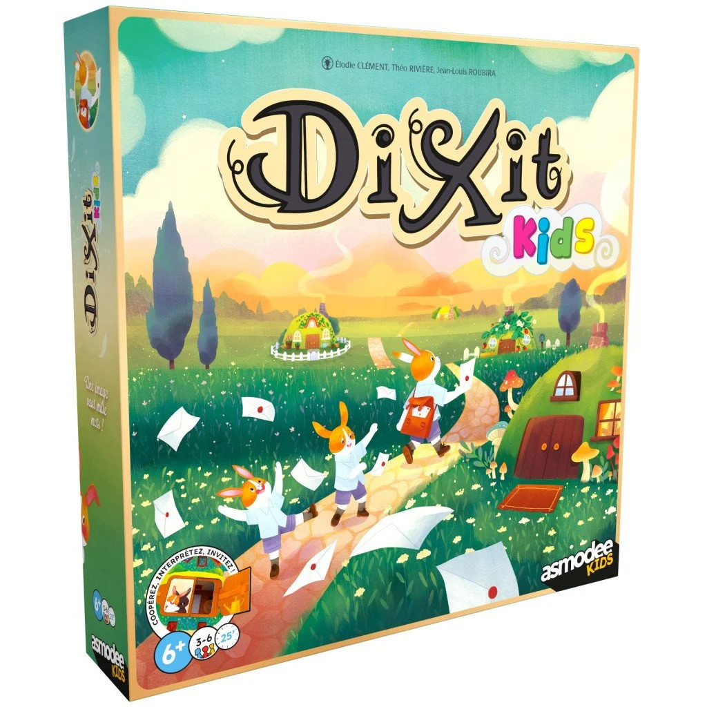 Dixit Kids jeu de société Libellud version junior 84 cartes de jeu