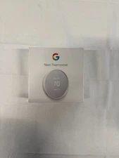 Google Nest Smart Thermostat, Snow - GA01334-US