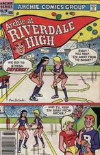 Archie at Riverdale High #90 FN; Archie | February 1983 Basketball Cover - we co
