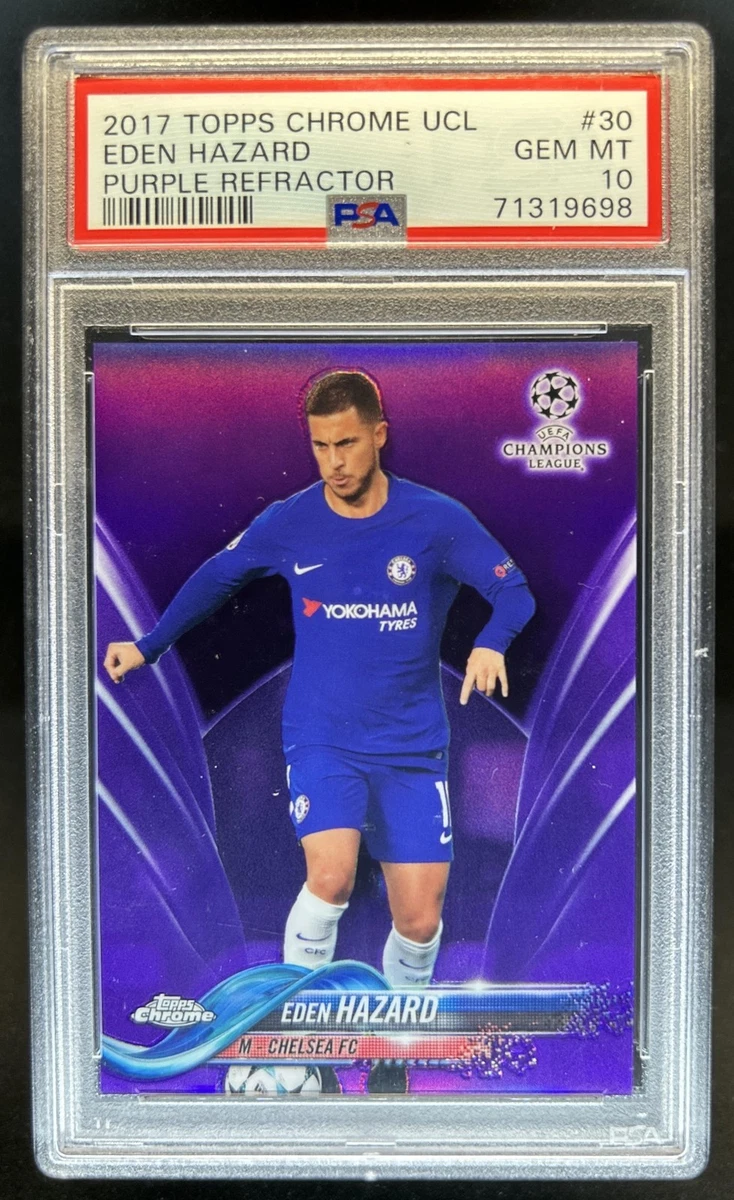 Topps Chrome UCL Eden Hazard #30 Trading Card 2017-18 for sale | eBay