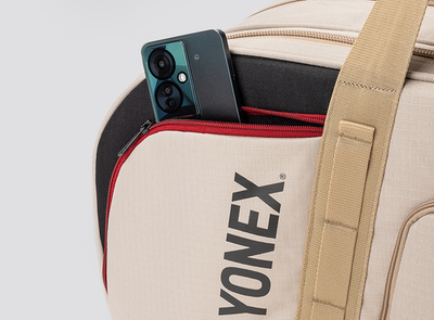 YONEX 2026 Gearlogic World Coll. Badminton Bag Tennis Racket Beige