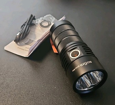SP36 Rechargeable LED Flashlight 8000 Lumens max, Powerful Flashlight with 4X...