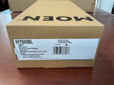 NEW Moen IH7600BL Sip Traditional Hot Water Dispenser Faucet Matte Black B14