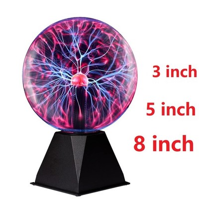Plasma Globe Touch & Sound Sensitive Ball Lamp Electric Lightning Novelty Light