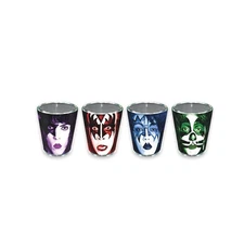 ICUP KISS 4 Piece Shot Glass Set Multicolor 