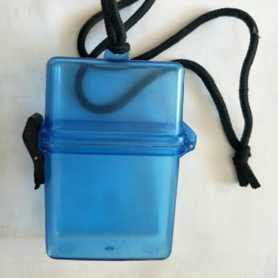 Translucent Waterproof Box For Storing Money Keys And Cards Outdoors