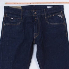 Mens Replay M923 JIMI Bootcut Blue Jeans W35 W34 L34
