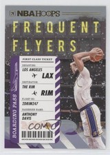 2020-21 Panini NBA Hoops Frequent Flyers Winter Anthony Davis #5 7ut