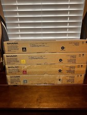 Sharp MX-C40NT Toner Cartridges Set CMYK For MXC311 MXC312 MXC401 Genuine