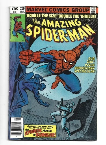 Amazing Spider-man #200, FN 6.0, Death of the Burglar