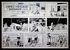 Signed PMT Print of RICK OSHAY & HIPSHOT Comi...