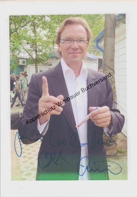 Original Autogramm Wolfgang Lippert (*1963, Moderator) /// Autogramm Auto 281430