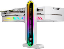 ARGB GPU Support Bracket with Temperature Display  Ambient Case Temp   5V 3Pin Uni