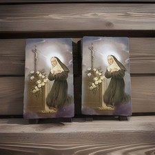 Lot de 2 cartes saintes ST RITA