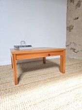 TABLE BASSE VINTAGE-PIN-DESIGN  70/80 -Déco-CHALET-MONTAGNE-GÎTE