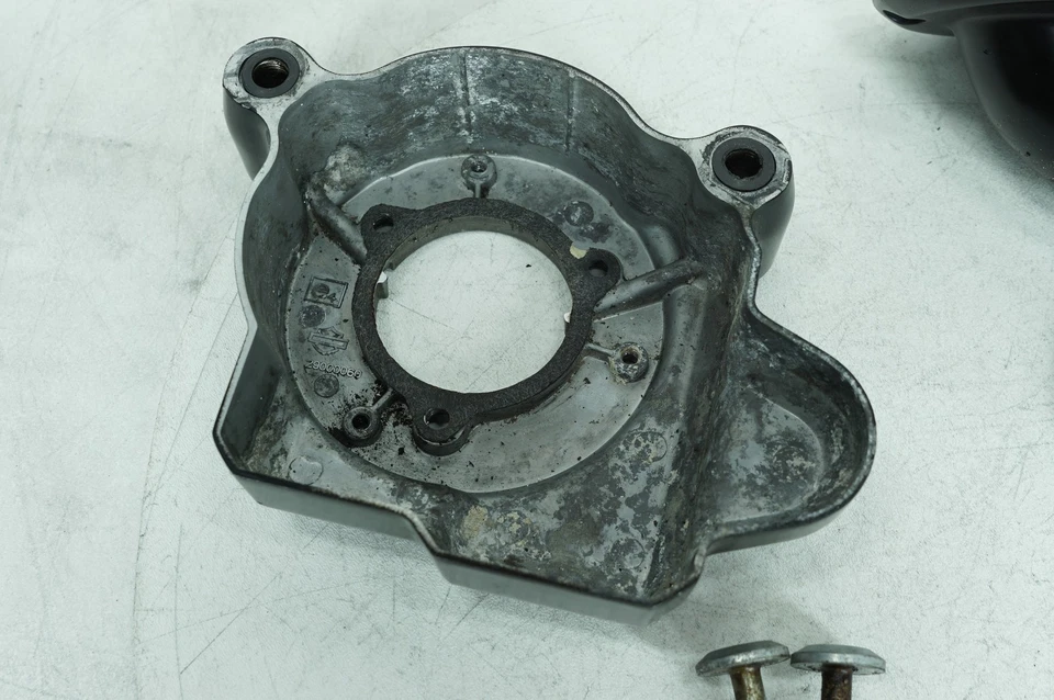 12 Harley Touring FLTRX Road Glide Custom Air Filter Cleaner Tube Screamin Eagle Foto 3 de 4