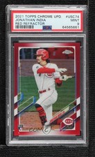 2021 Chrome Update Target Red Refractor 17/25 Jonathan India PSA 9 MINT 06bg