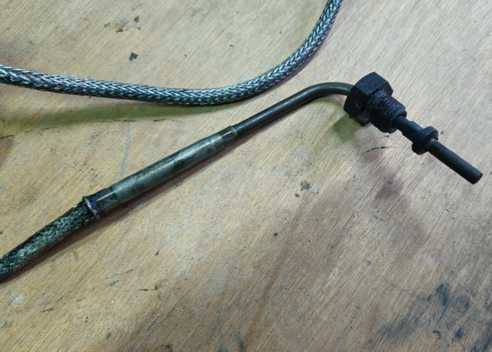 SENSORE TEMPERATURA GAS SCARICO ORIGINALE AUDI TT MK1 1.8T 225 BAM 06A919529B EGT - Immagine 2 di 4