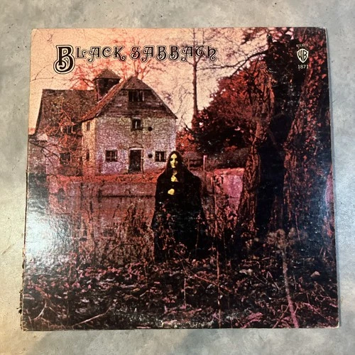 Black Sabbath WS 1871 Stereo Warner Bros. Records Vintage 1970 LP Vinyl