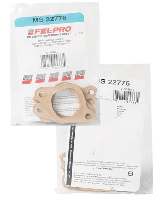 Juego de juntas de colector de escape FelPro para Volvo 240 1990-1993 número de modelo MS22776 Foto 3 de 4