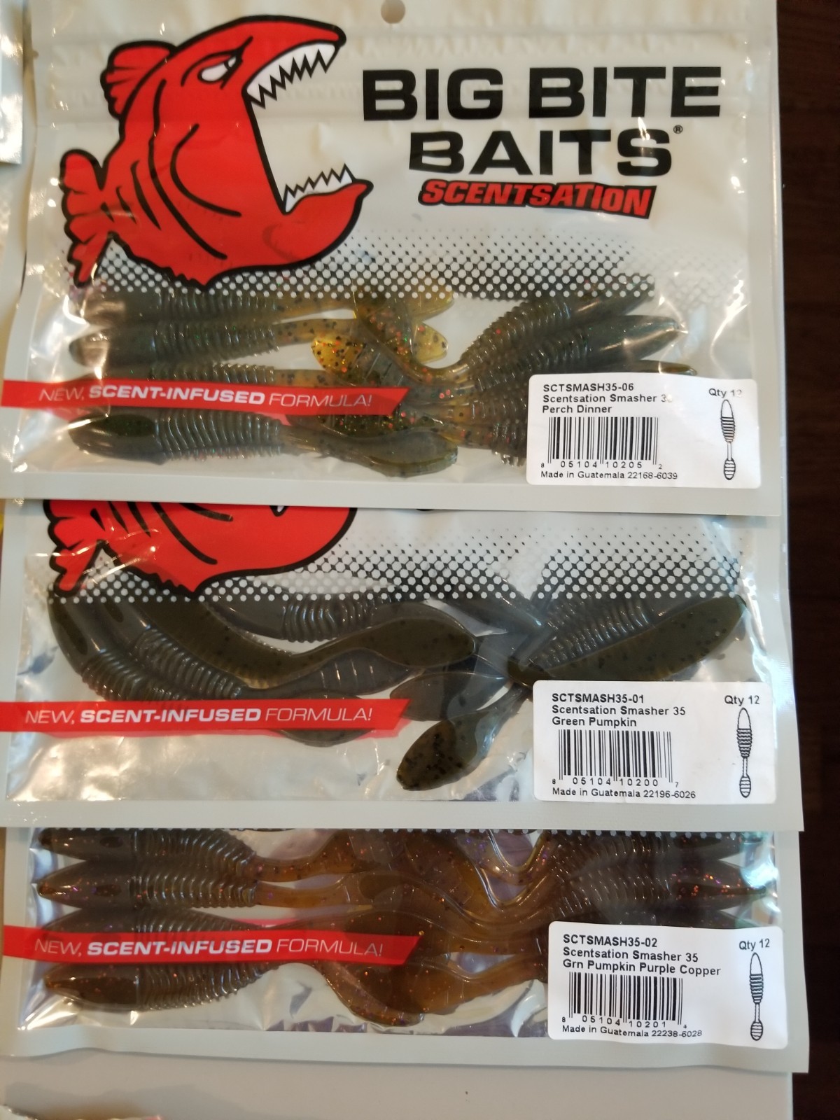 Huge Big Bite Baits Lures Bundle - Creatures, Tubes, Dropshots and More!