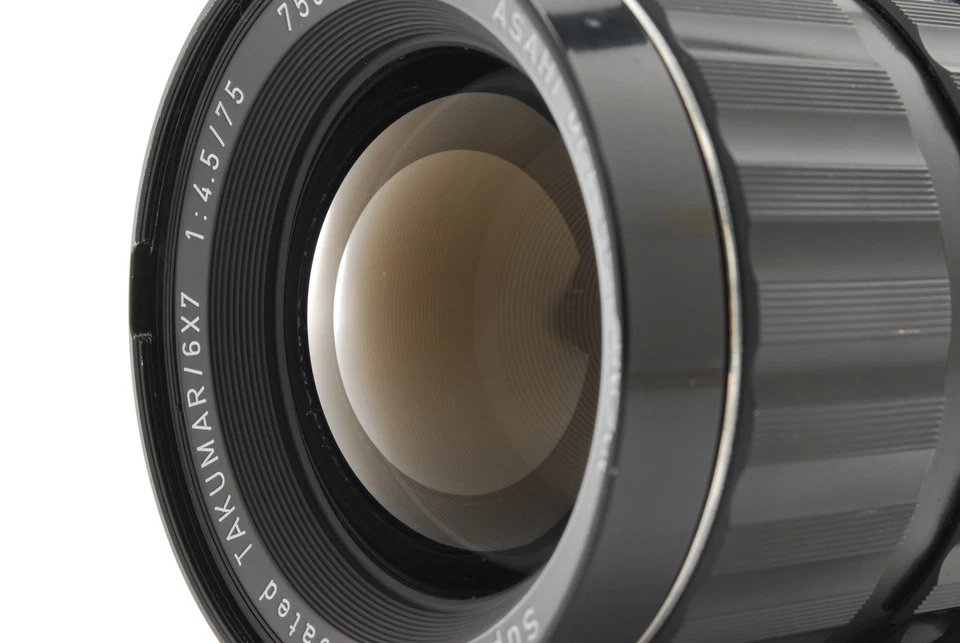 ▶️CLA['dNEAR MINT] Pentax SMC Takumar 6x7 75mm f/4.5 Lens for 6x7 67 67II JAPAN - Image 4 of 4